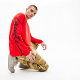 Unisex LIVE Signature Print T-shirt | Lacoste Mens
