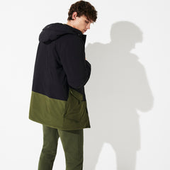 SPORT Dual-Tone Canvas Rain Parka | Lacoste Mens