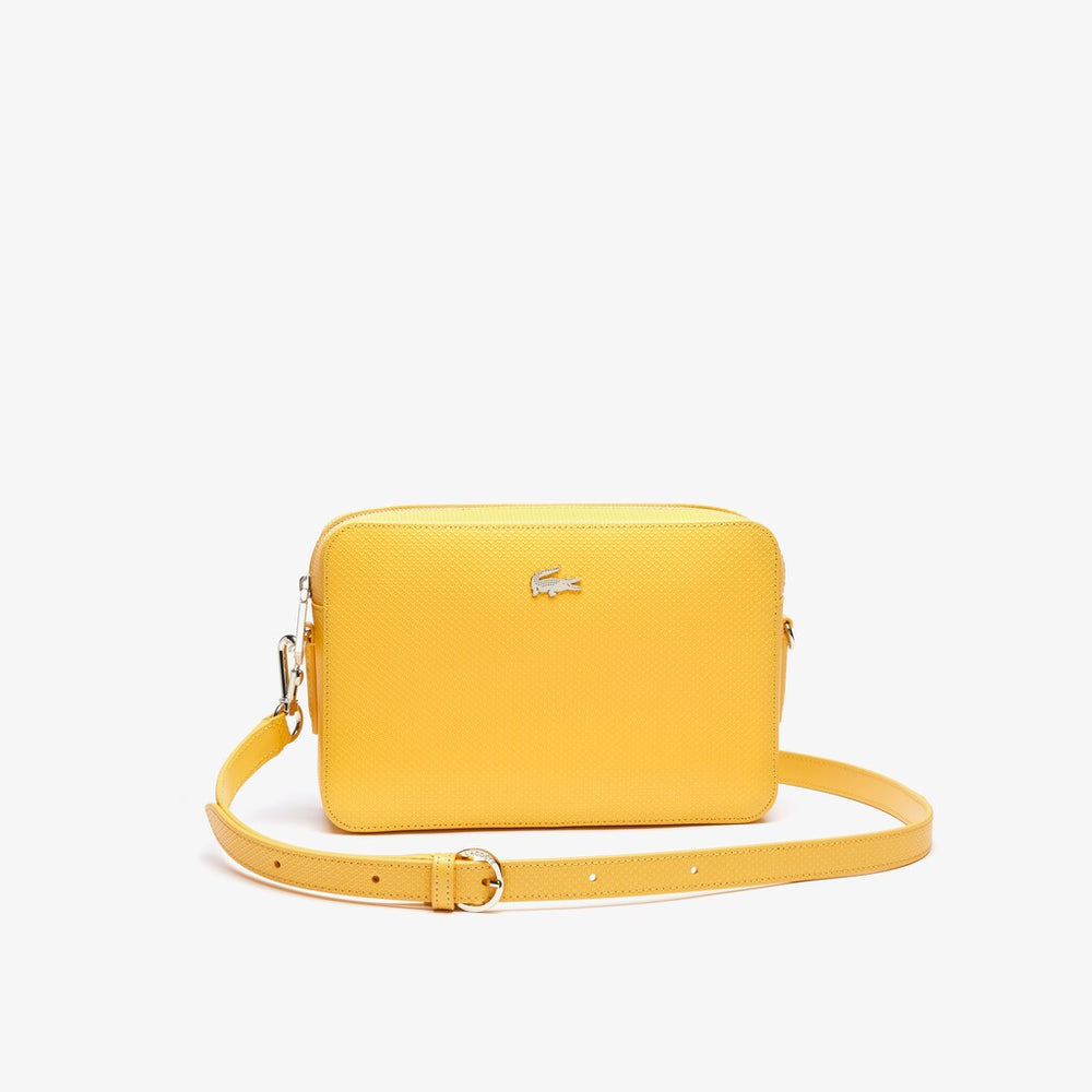 Wo Chantaco Leather Square Shoulder Bag | Lacoste Womens