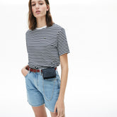 Wo Croco Crew Grained Leather Belt Bag | Lacoste Womens