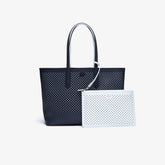 Wo Anna Removable Pouch Perforated Reversible Tote | Lacoste Womens