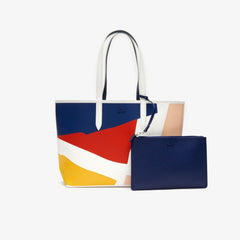 Wo Anna Removable Pouch Coloured Design Tote | Lacoste Womens
