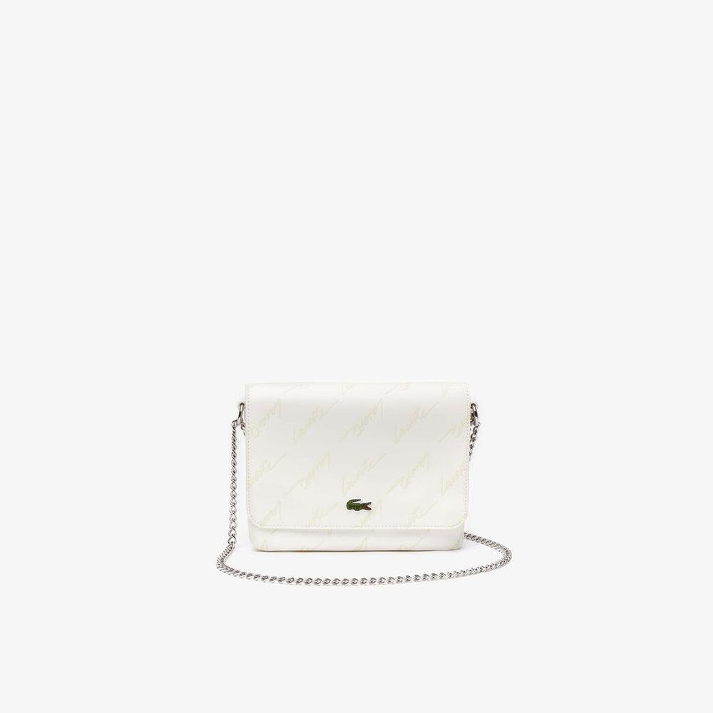 Wo Flap Bag with Chain Strap | Lacoste Womens