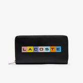 Fitzgerald Multicolour Branded Leather Wallet | Lacoste Mens