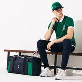 Roland Garros Two-Tone Nylon Zippered Sports Bag | Lacoste Mens
