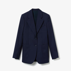 Wo Fashion Show Solid Wool Blend Blazer | Lacoste Womens