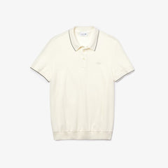 Cotton-Silk Piqué Polo Shirt | Lacoste Mens