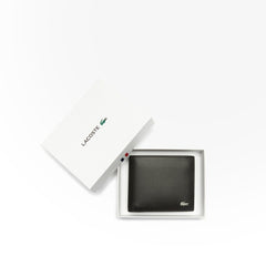 Bi-fold Leather Wallet | Lacoste Mens