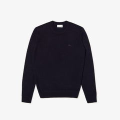 High Neck Wool Jersey Sweater | Lacoste Mens
