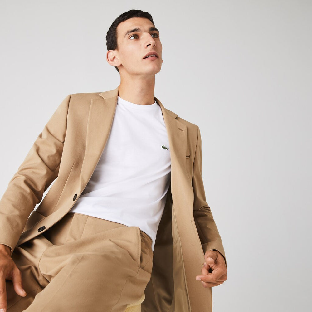 Crew Neck Pima Cotton T-Shirt | Lacoste Mens