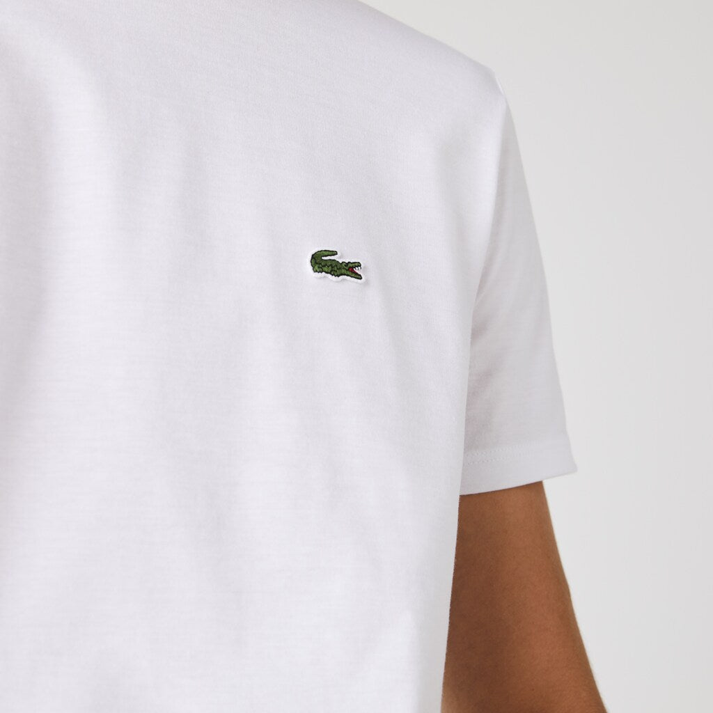 Crew Neck Pima Cotton T-Shirt | Lacoste Mens