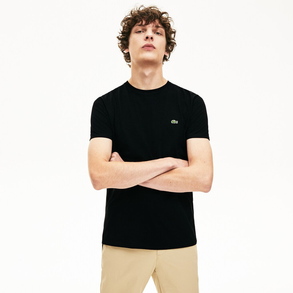 Crew Neck Pima Cotton T-Shirt | Lacoste Mens