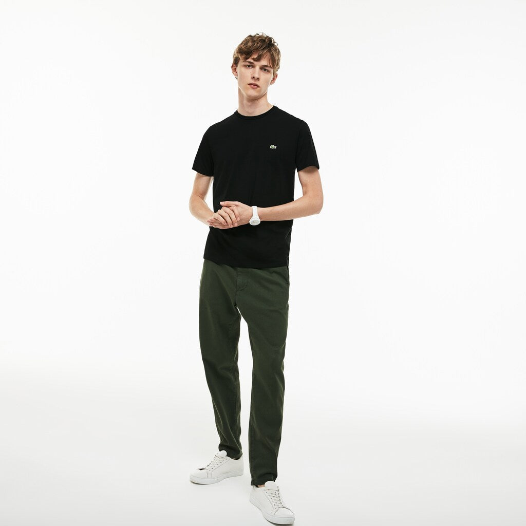 Crew Neck Pima Cotton T-Shirt | Lacoste Mens