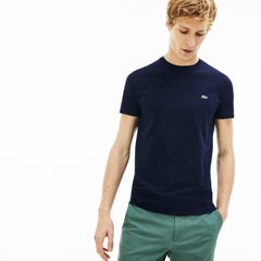 Crew Neck Pima Cotton T-Shirt | Lacoste Mens