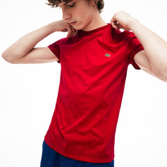 Crew Neck Pima Cotton T-Shirt | Lacoste Mens