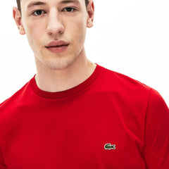 Crew Neck Pima Cotton T-Shirt | Lacoste Mens