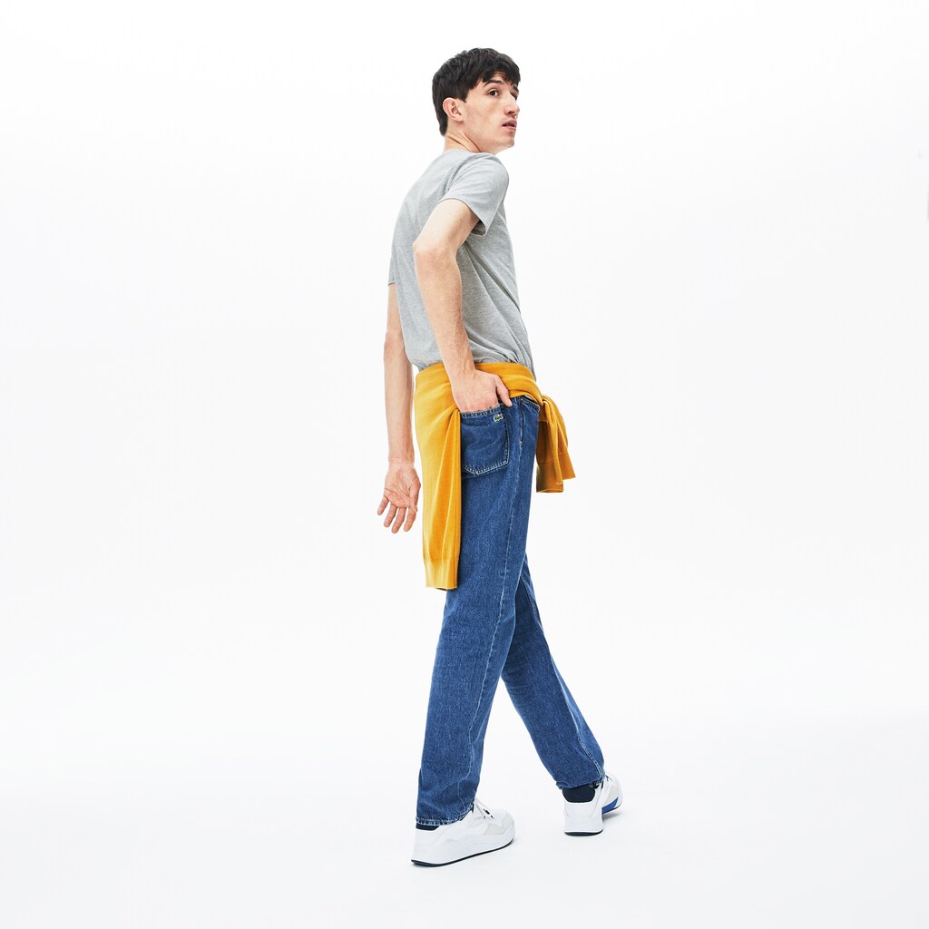 Crew Neck Pima Cotton T-Shirt | Lacoste Mens