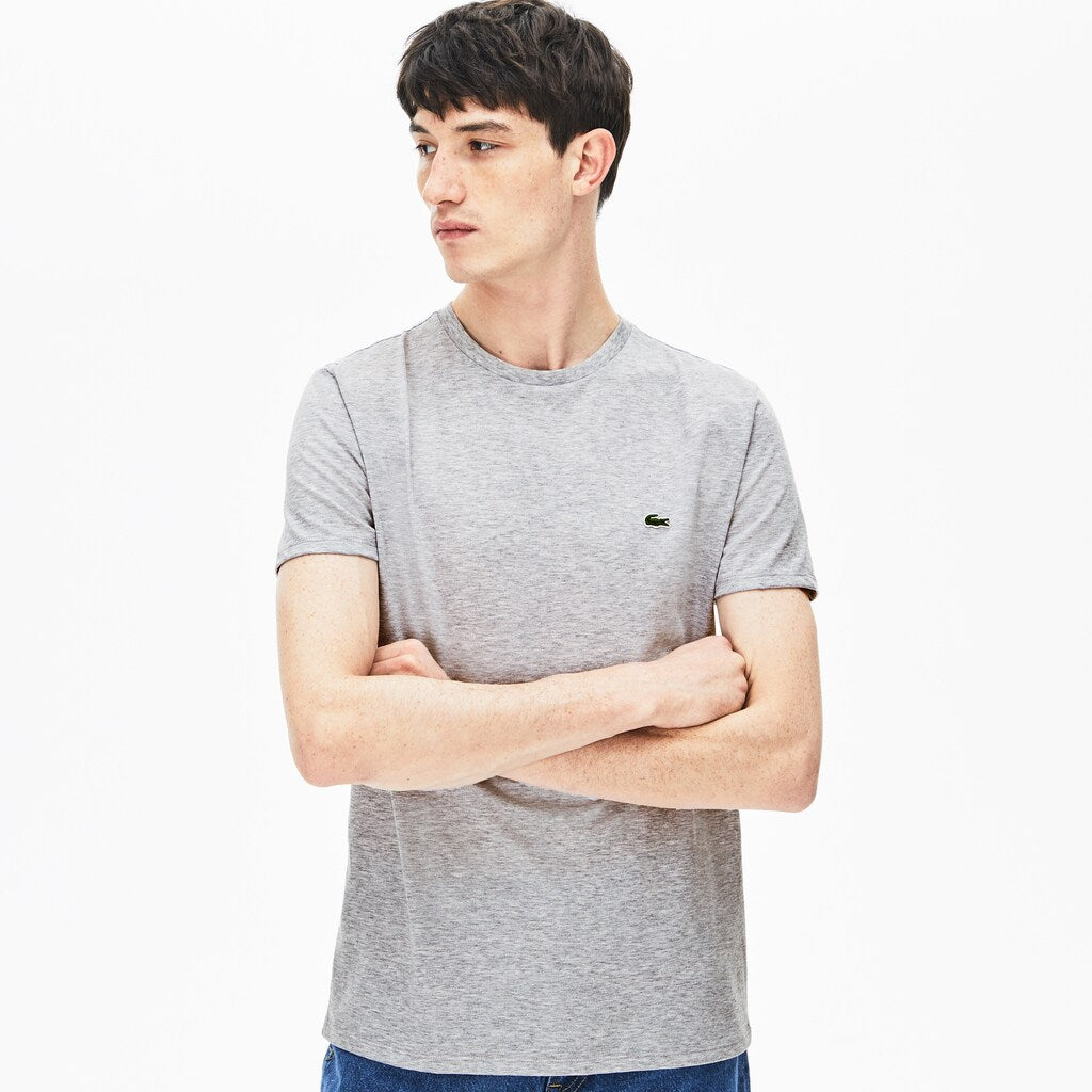 Crew Neck Pima Cotton T-Shirt | Lacoste Mens