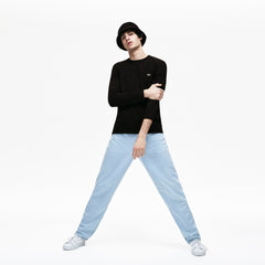 Crew Neck Pima Cotton Jersey T-shirt | Lacoste Mens