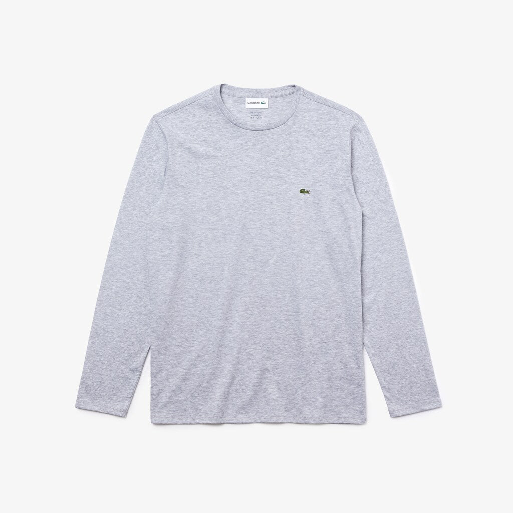 Crew Neck Pima Cotton Jersey T-shirt | Lacoste Mens