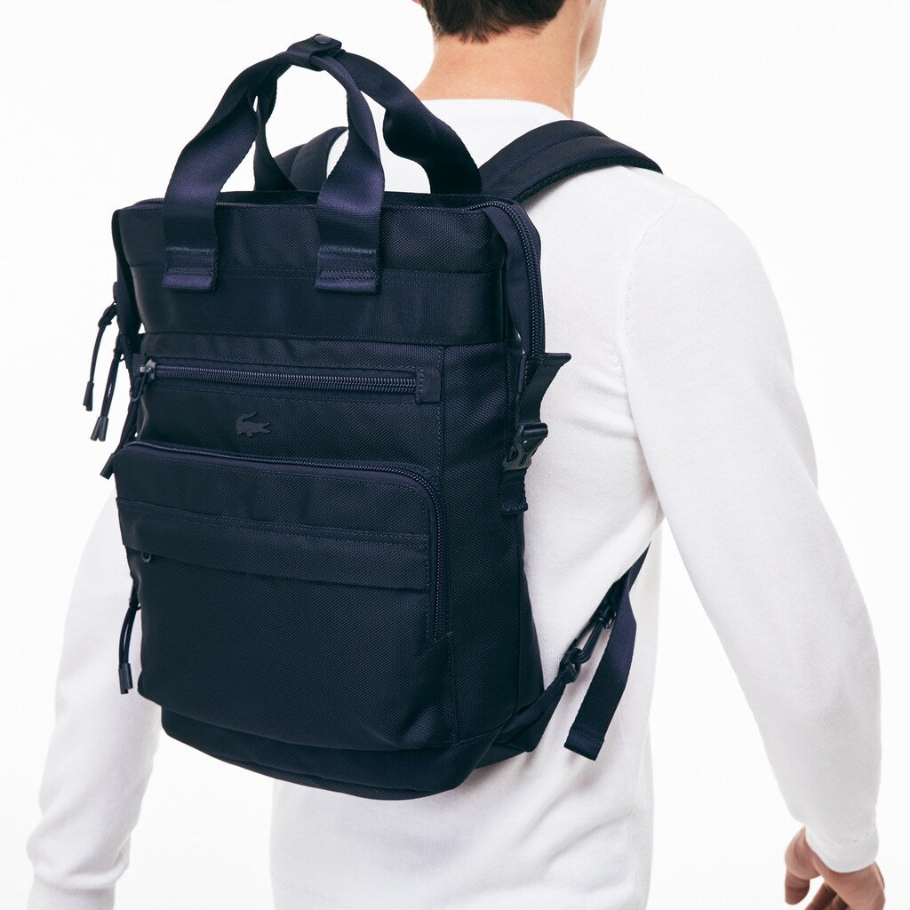 Techni-City Lightweight Nylon Backpack Tote | Lacoste Mens