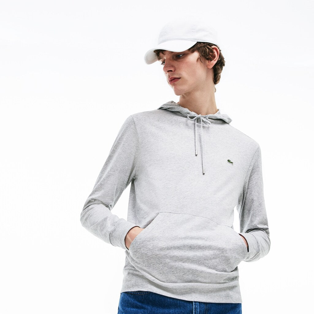 Regular Fit Hooded Jersey T-shirt | Lacoste Mens