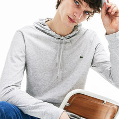 Regular Fit Hooded Jersey T-shirt | Lacoste Mens