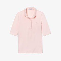 Wo   Slim Fit Stretch Mini Piqué Polo Shirt | Lacoste Womens