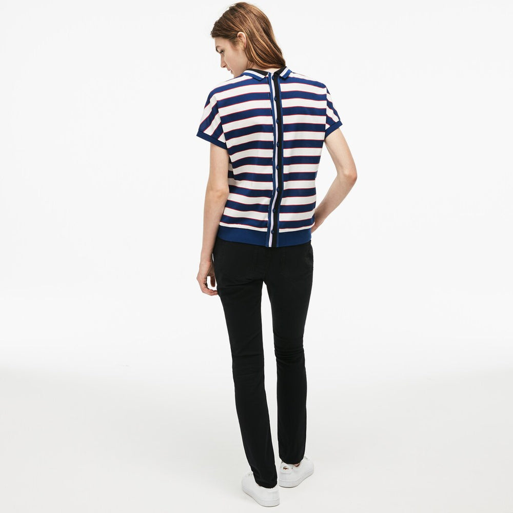 Wo  Slim Fit Stretch Cotton Denim Jeans | Lacoste Womens