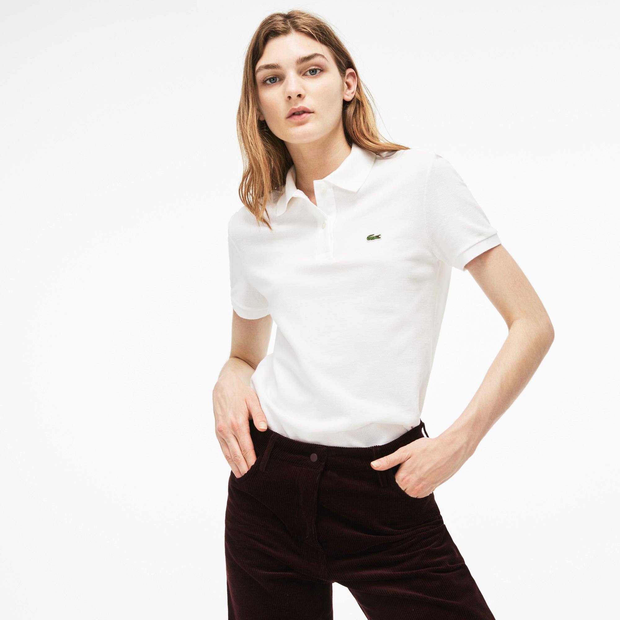 Wo  Classic Fit Soft Cotton Petit Piqué Polo Shirt | Lacoste Womens