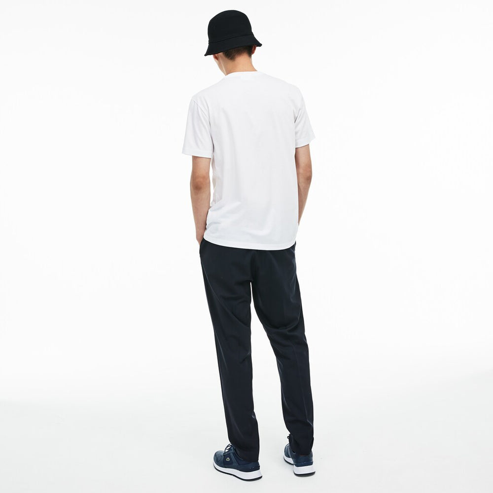 Regular Fit Pima Cotton Henley T-shirt | Lacoste Mens