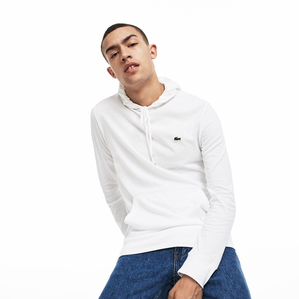 Regular Fit Hooded Jersey T-shirt | Lacoste Mens