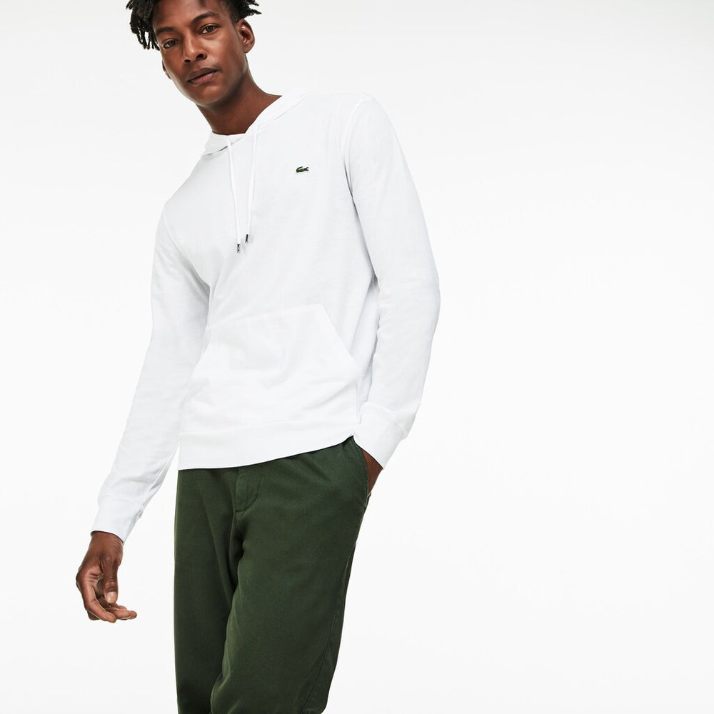 Regular Fit Hooded Jersey T-shirt | Lacoste Mens