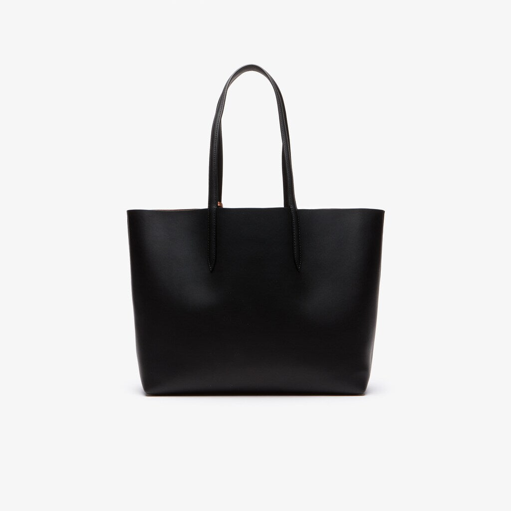 Wo  Anna Reversible Matte And Iridescent Leather Tote | Lacoste Womens