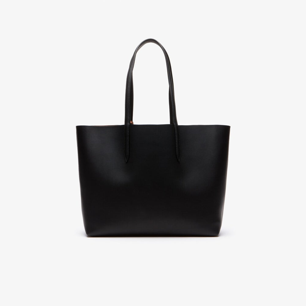 Wo  Anna Reversible Matte And Iridescent Leather Tote | Lacoste Womens