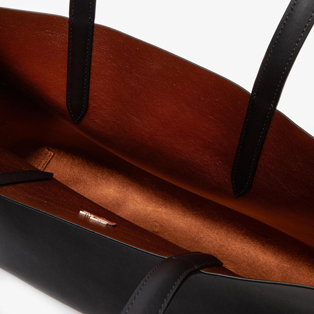 Wo  Anna Reversible Matte And Iridescent Leather Tote | Lacoste Womens