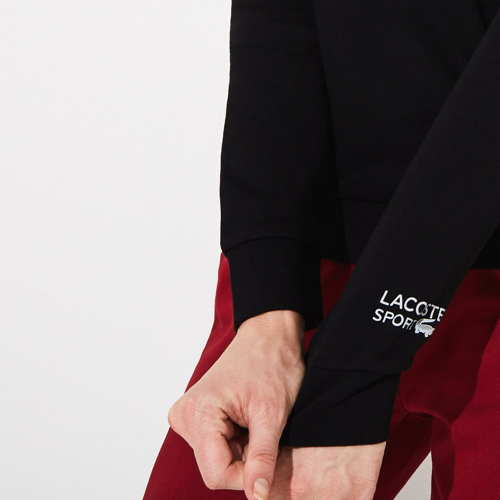 Wo  SPORT Crew Neck Fleece Sweatshirt | Lacoste Womens