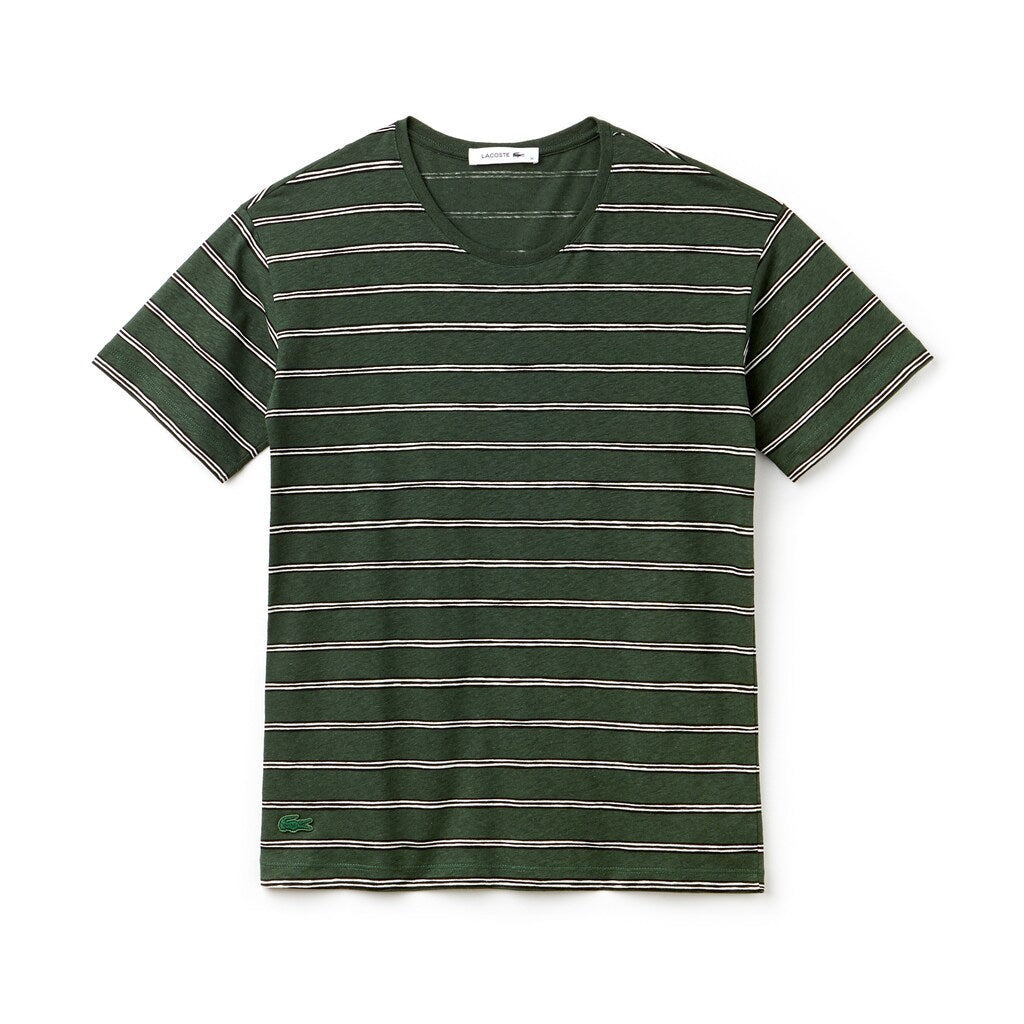 Wo  Cotton And Linen T-Shirt | Lacoste Womens