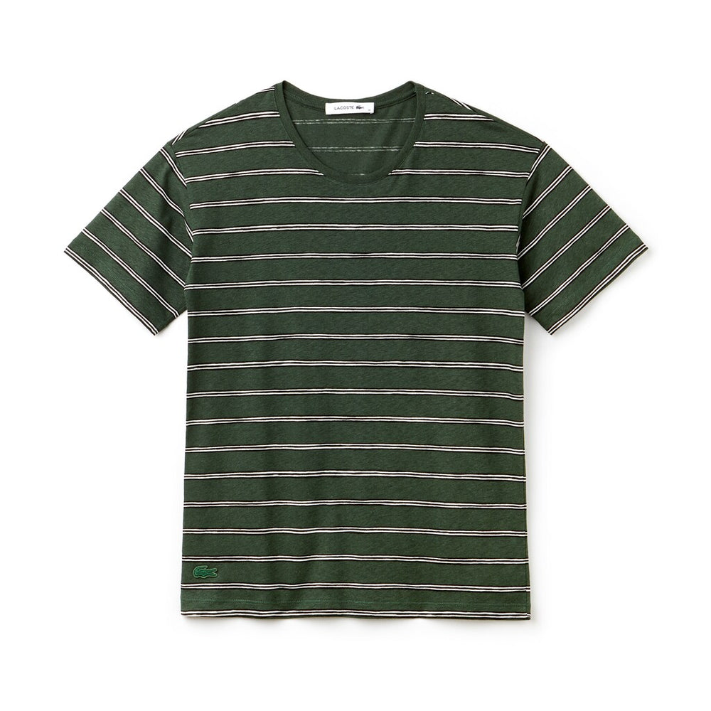Wo  Cotton And Linen T-Shirt | Lacoste Womens