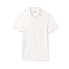 Slim Fit Crocodile Logo Piqué Polo | Lacoste Mens
