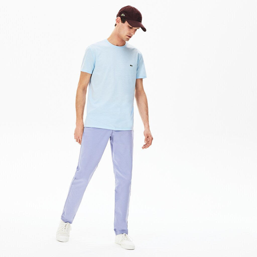 Crew Neck Pima Cotton T-Shirt | Lacoste Mens
