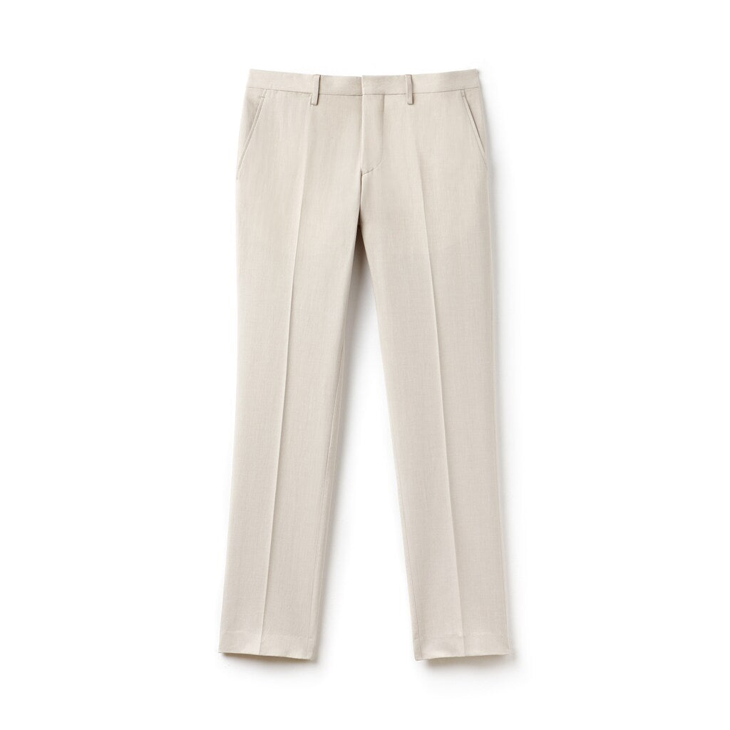 Slim Fit Pleated Pants | Lacoste Mens