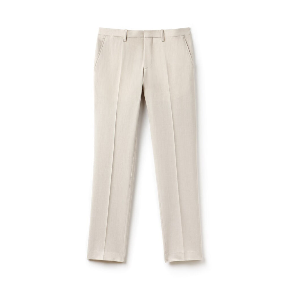 Slim Fit Pleated Pants | Lacoste Mens