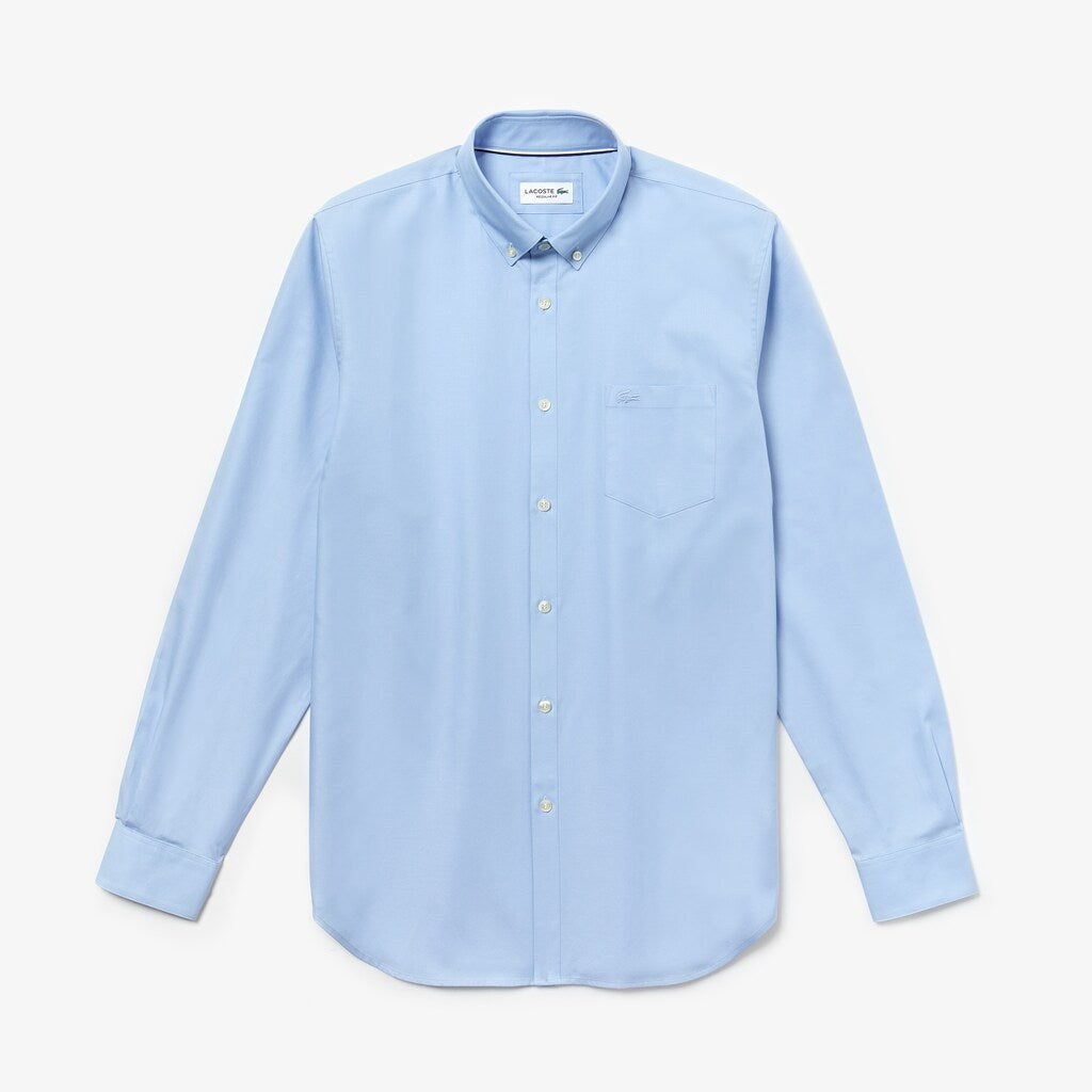 Regular Fit Cotton Mini Piqué Shirt | Lacoste Mens