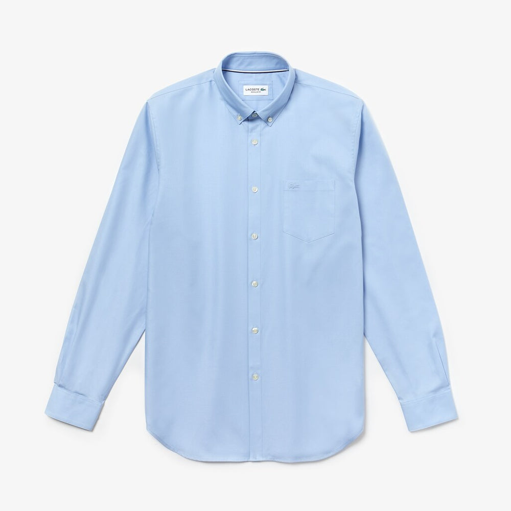 Regular Fit Cotton Mini Piqué Shirt | Lacoste Mens