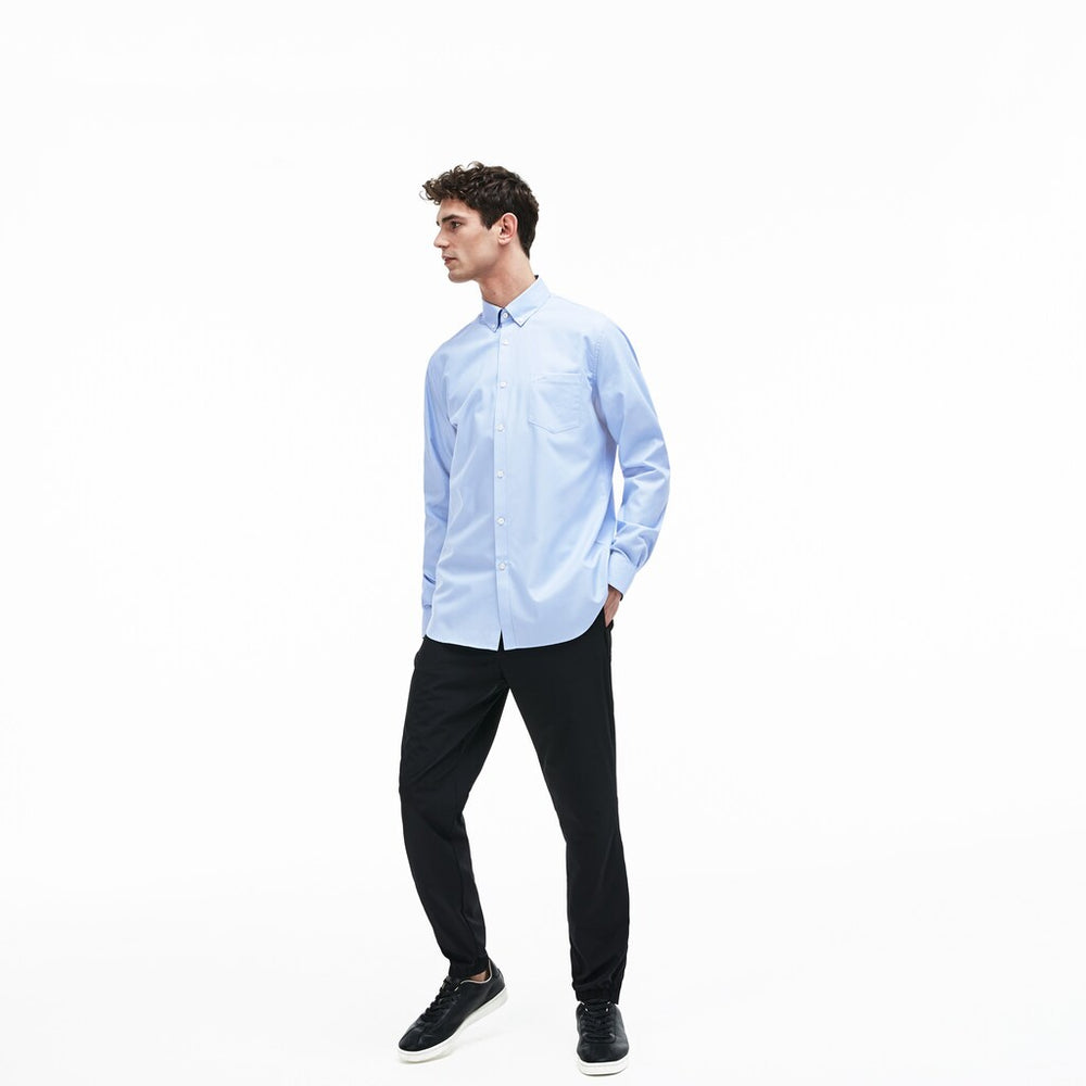 Regular Fit Cotton Mini Piqué Shirt | Lacoste Mens