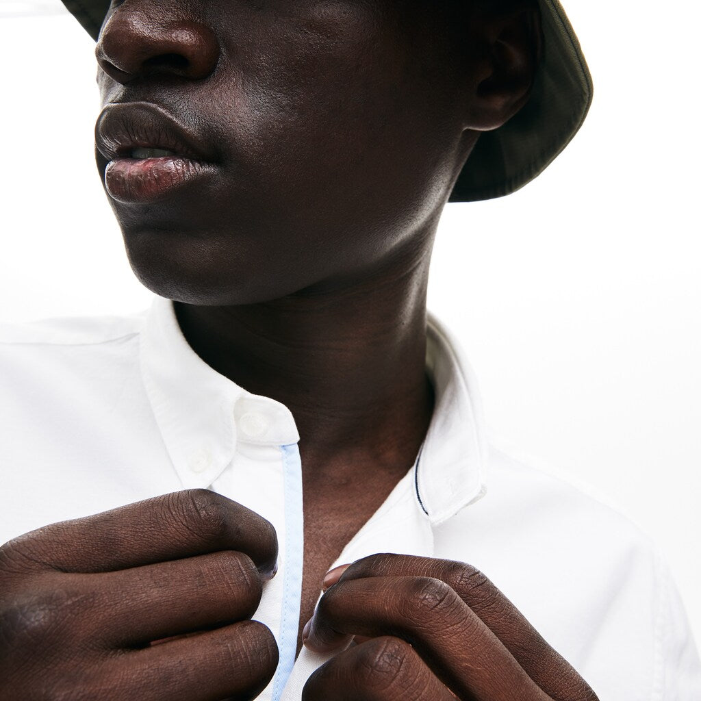 Regular Fit Oxford Cotton Shirt | Lacoste Mens