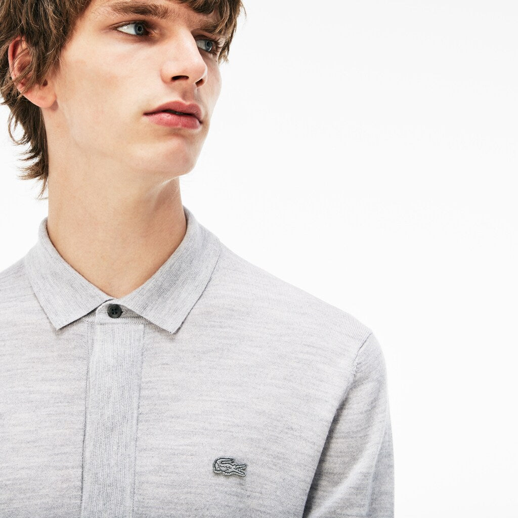 Wool Jersey Sweater | Lacoste Mens