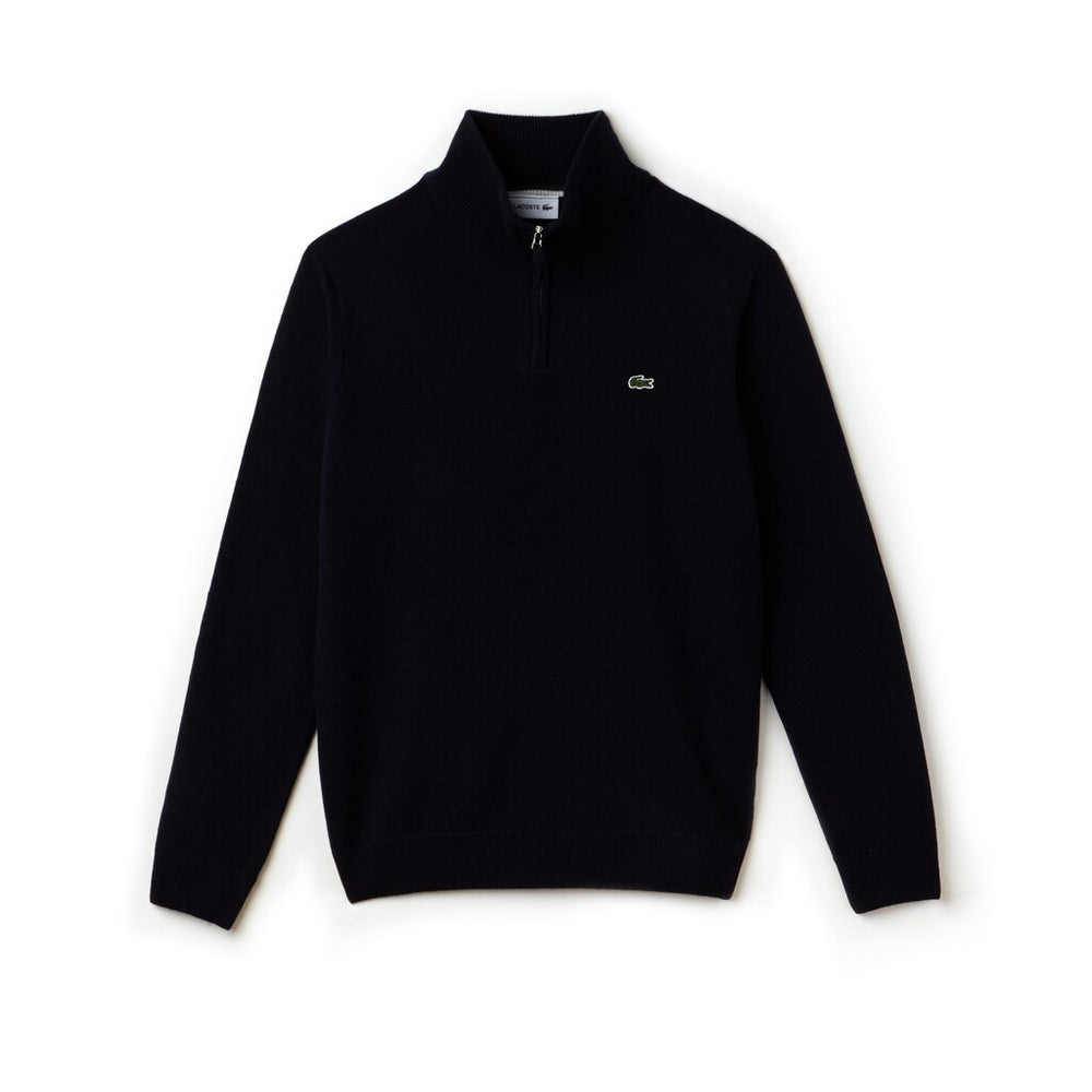 Standup-Collar Wool Sweater | Lacoste Mens