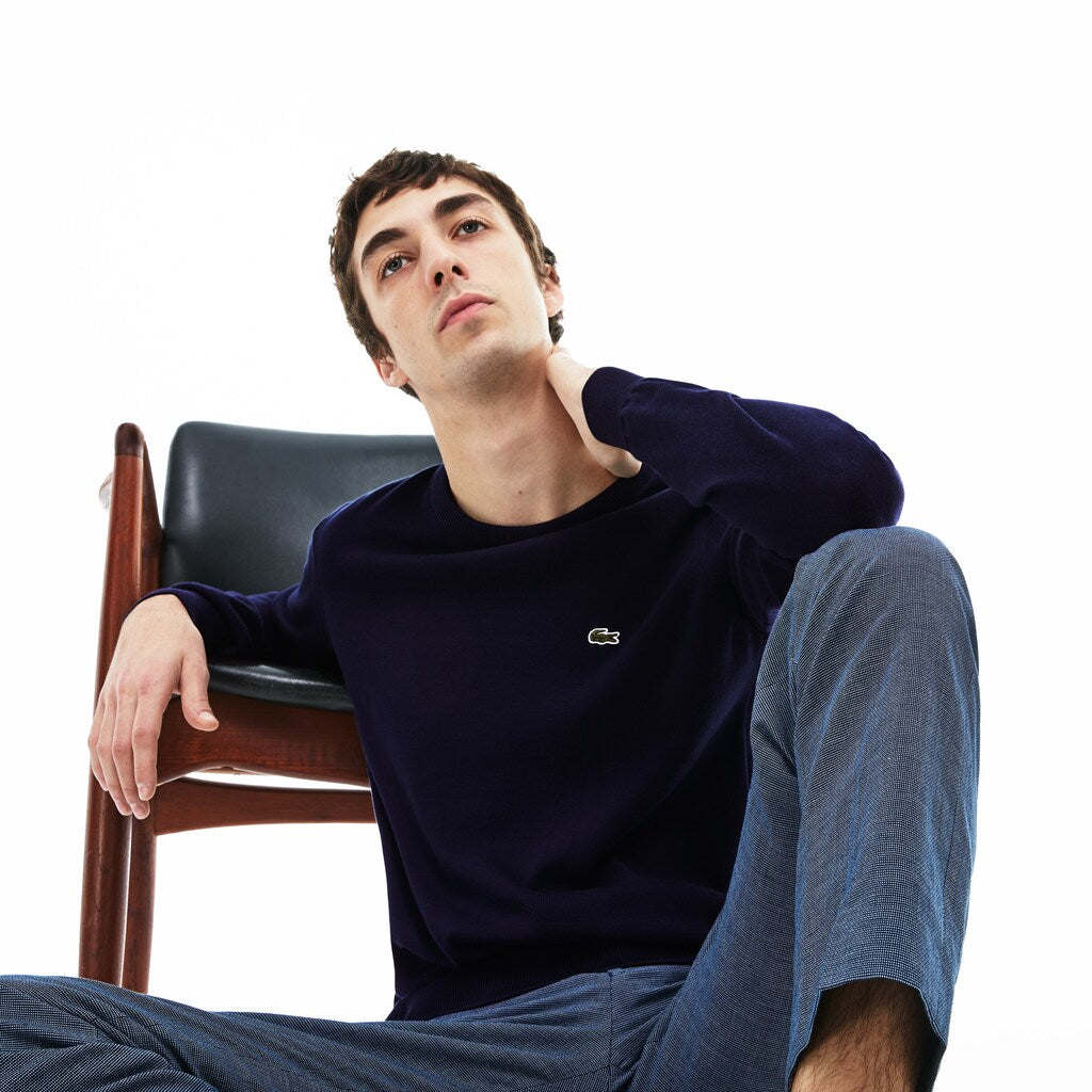 Caviar Piqué Accent Sweater | Lacoste Mens